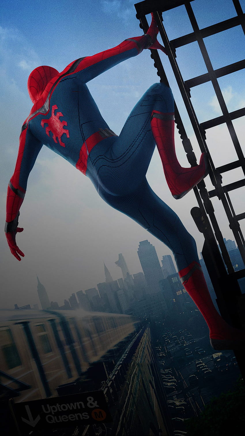 Fondo per pantalla per cellulare e cellulare del nuovo film di Spider-Man Homecoming Sfondo del telefono HD