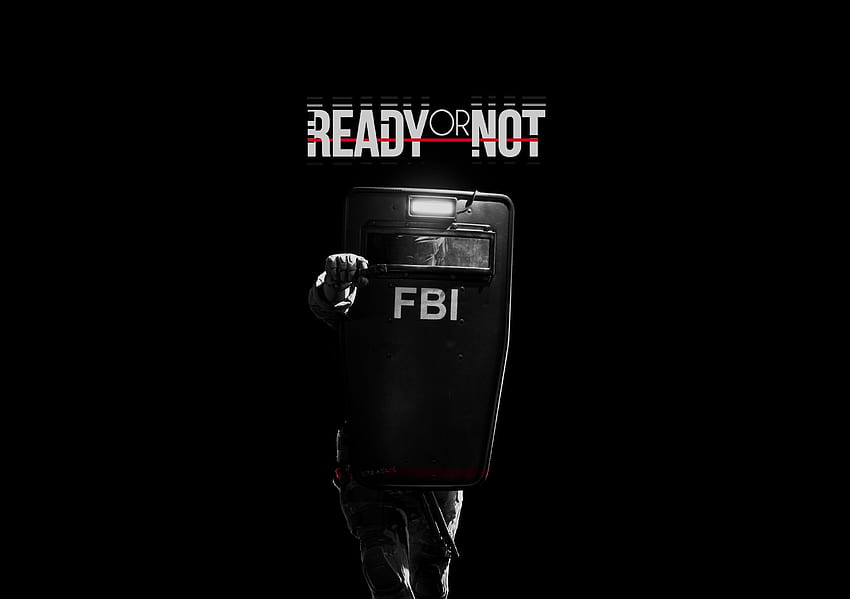 Ready Or Not, video game, FBI, police, dark HD wallpaper