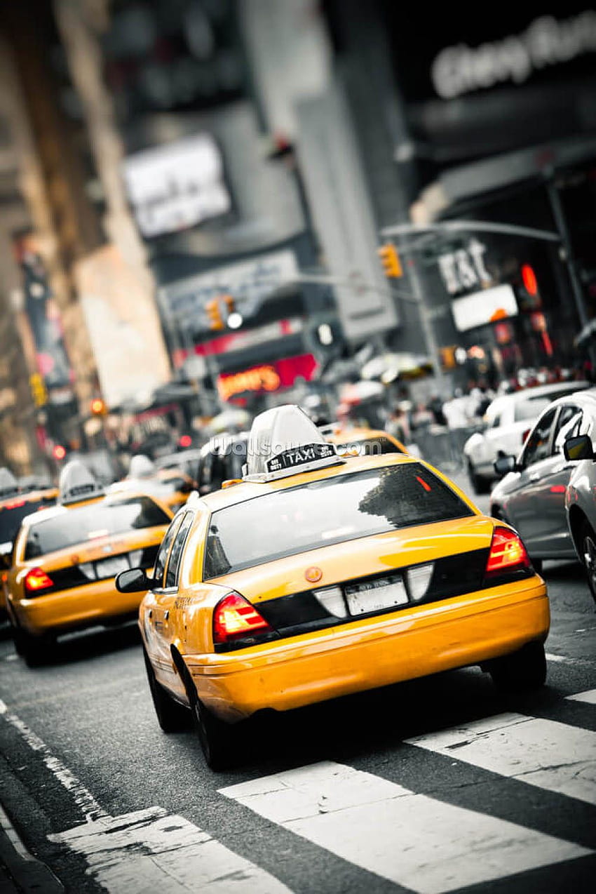New York Taxis Cab HD phone wallpaper