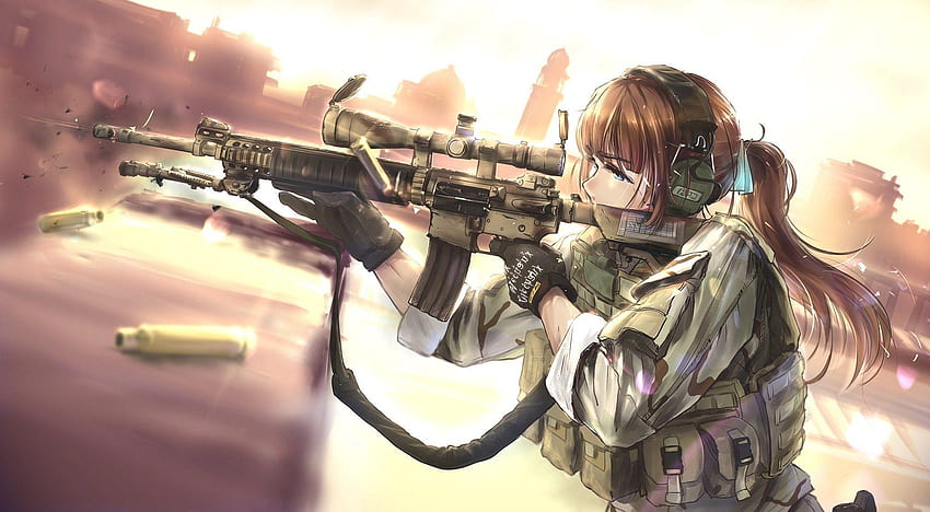Anime soldier HD wallpapers | Pxfuel