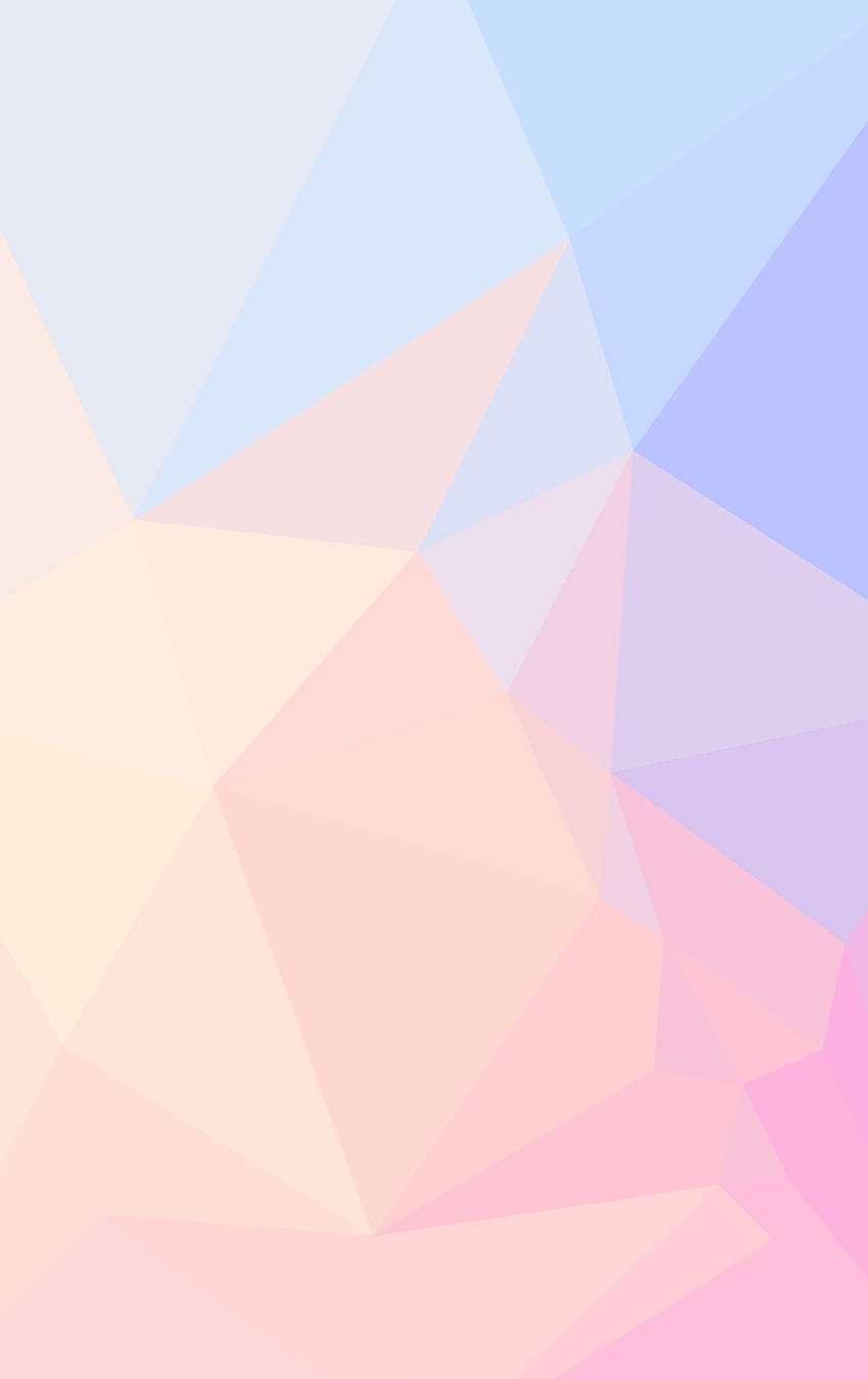 Geometrischer Pastell-Tumblr, geometrische Pastellformen HD-Handy-Hintergrundbild