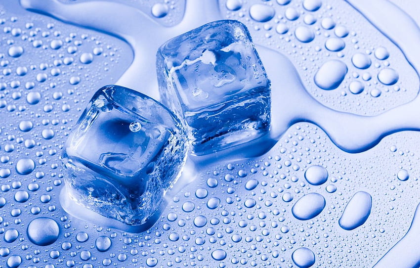 water, water, ice cube, ice cube for , section рендеринг HD wallpaper