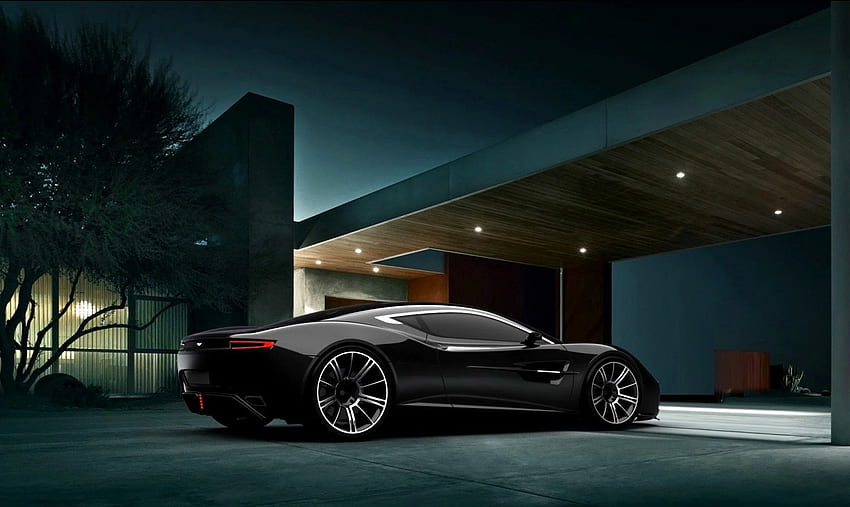 life vehicles night car house resources light luxury HD wallpaper