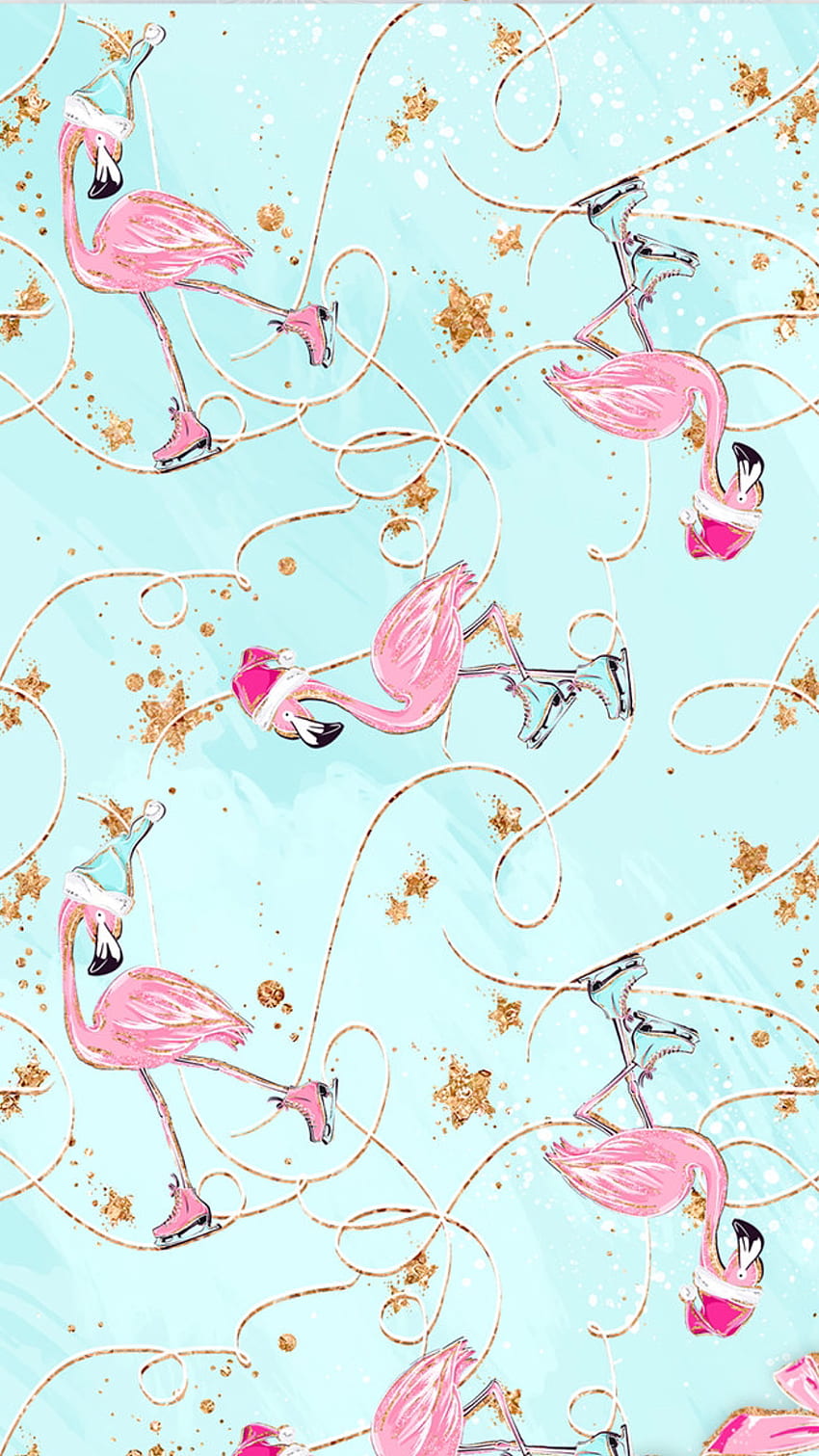 ݣ︎∣ᴮᵞᵛᴵ·⁴·ᵞᴼᵁ∣❣︎. Flamingo christmas, Fancy flamingo, Flamingo art HD phone wallpaper
