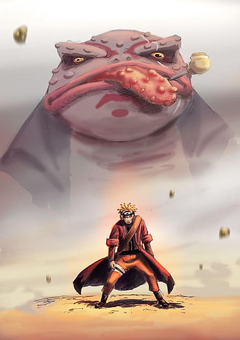 Jiraiya y Gamabunta | Naruto jiraiya, Naruto uzumaki, Naruto