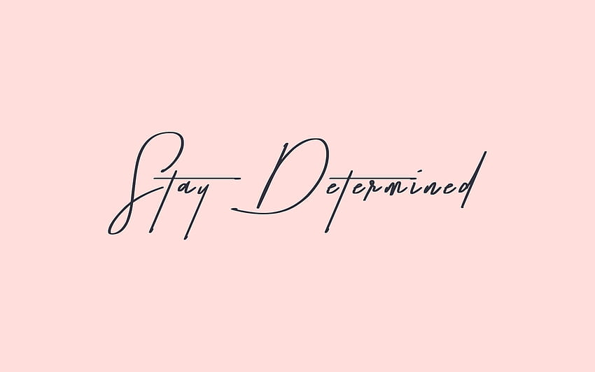 Keep yourself motivated with this cute pink + navy HD wallpaper