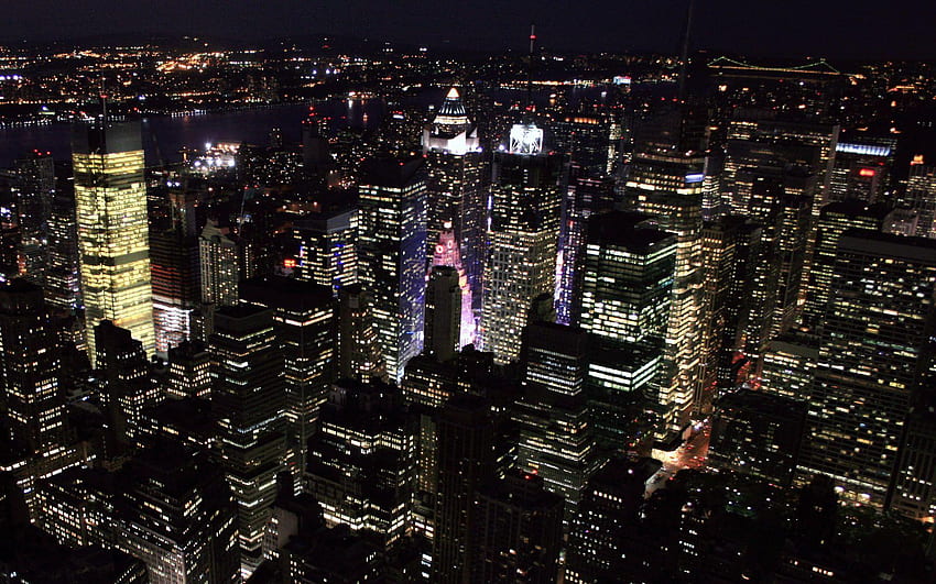 NYC At Night, Aesthetic New York City HD wallpaper