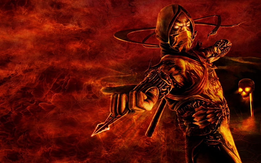 11 Mortal Kombat Scorpion - Members Albums, Cool Scorpion HD wallpaper