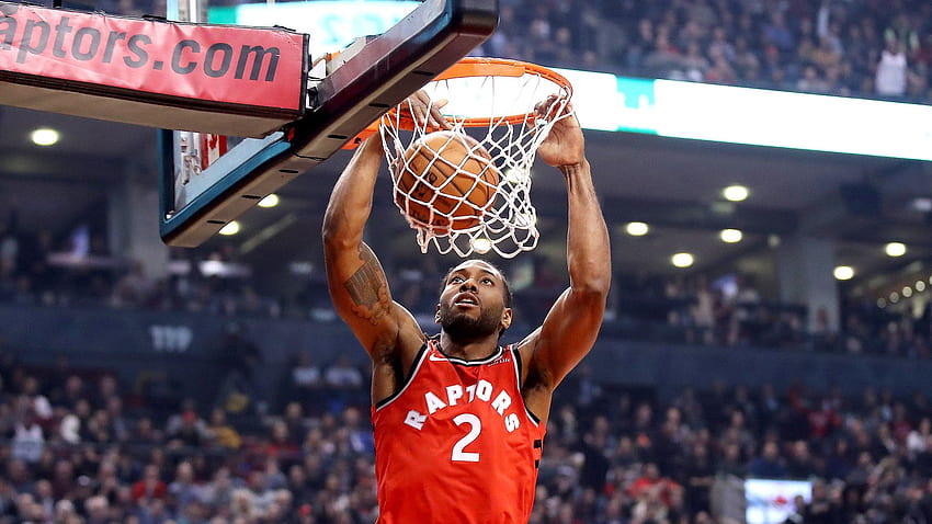 Wie wertvoll ist Kawhi Leonard?, Kawhi Leonard Dunk HD-Hintergrundbild