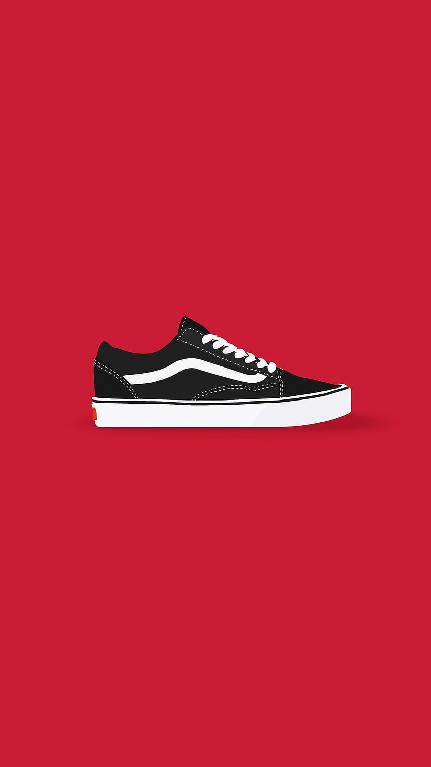 Vans Old Skool ใน Adobe Illustrator ในปี 2019 รองเท้าผ้าใบ รองเท้า Vans วอลล์เปเปอร์โทรศัพท์ HD