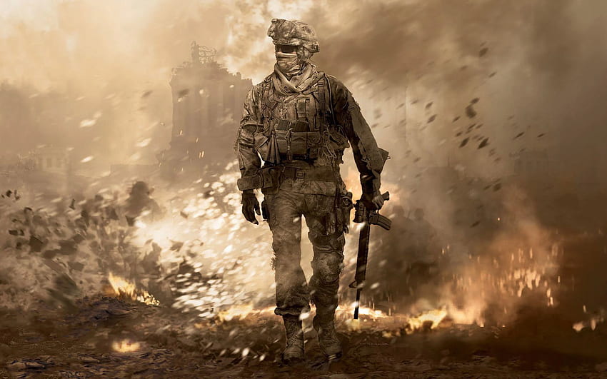 Modern Warfare 2, Cod Modern Warfare 2 HD wallpaper