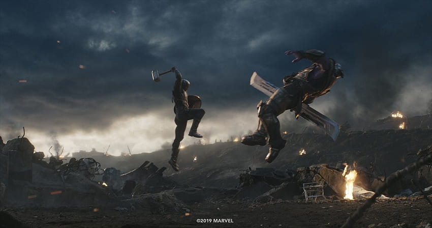 Captain America Vs Thanos HD wallpaper