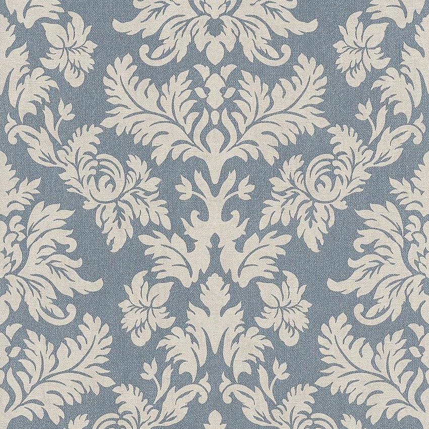 Barbara Becker Damask Pattern Baroque Textured Fabric Effect 474350 วอลล์เปเปอร์โทรศัพท์ HD