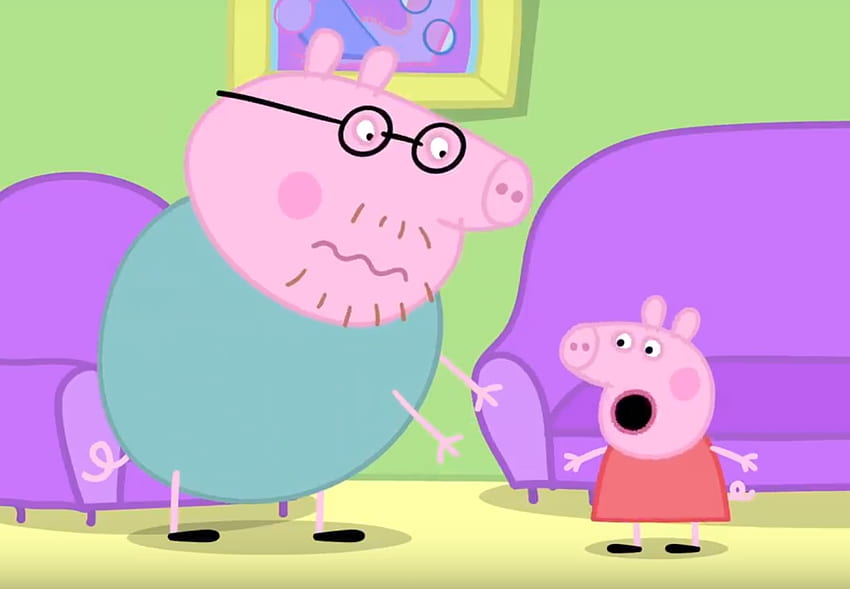Peppa Pig : Peppa Pig Height Meme Clifford, Peppa Pig VSCO HD wallpaper
