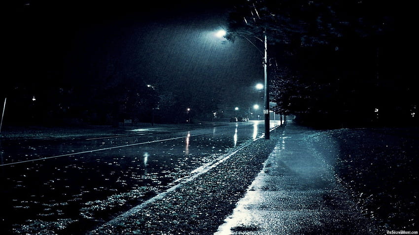 tolle Regennacht. Regnerische Nacht, regnerische Straße, Nacht, stürmische Nacht HD-Hintergrundbild