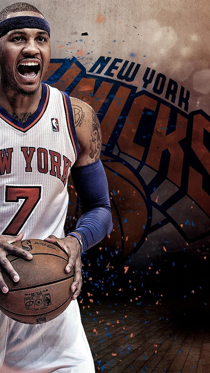 Carmelo Anthony iPhone, Carmelo Anthony Logo HD phone wallpaper