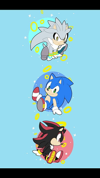 Silver, Sonic, Shadow wallpaper by FantasticFroakie03