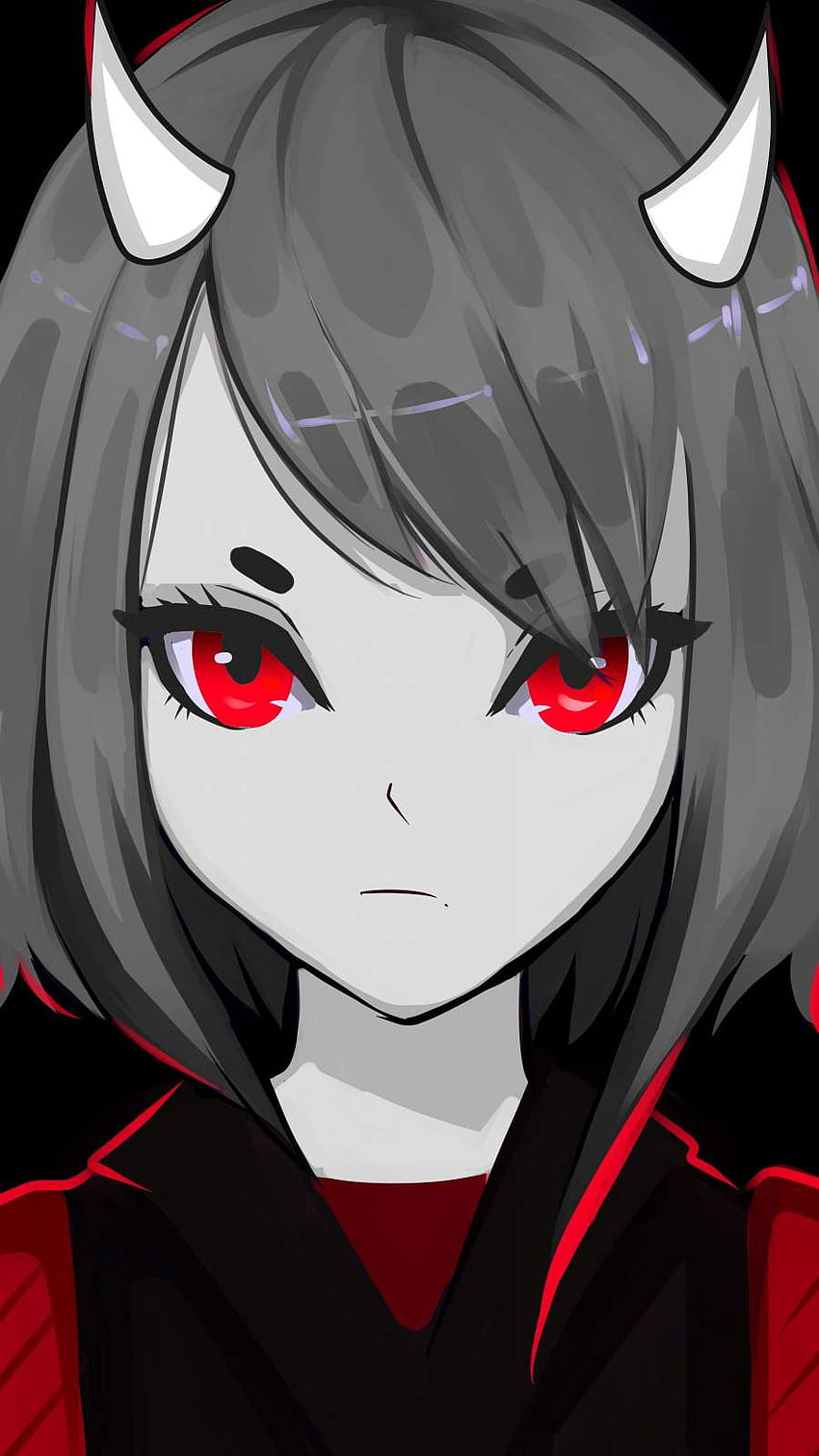 prompthunt: evil anime girl psycho