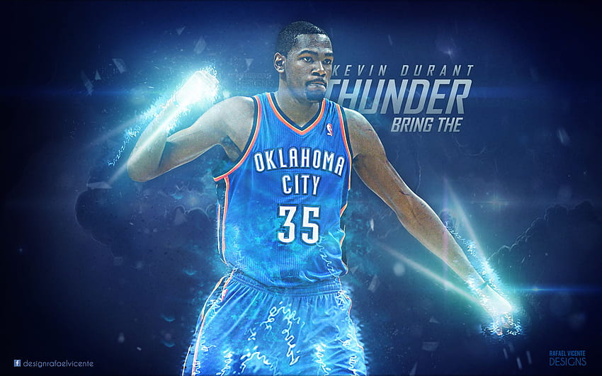 Kevin Durant 2015, Thunder Basketball HD wallpaper