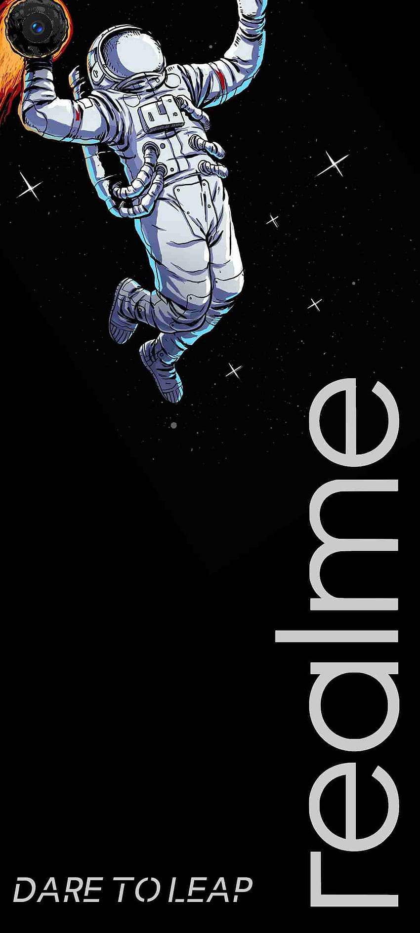 Berani Lompat, Realme 7 Punch Hole wallpaper ponsel HD
