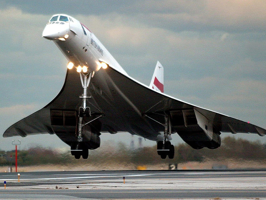 Concorde-Flugzeug - -, Concorde-Flugzeug HD-Hintergrundbild
