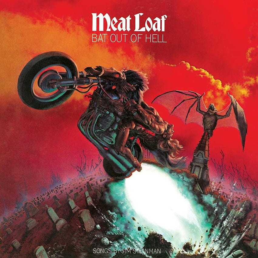 Meat Loaf'ın Gülünç Derecede Müthiş 'Bat Out of Hell' Albüm Kapaklarına Övgü (Evet, Üçü de) – PRINT Magazine HD telefon duvar kağıdı