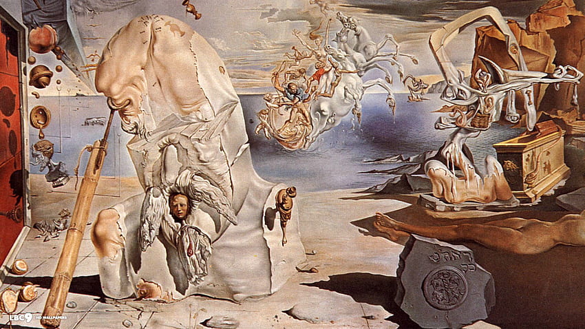Salvador Dali 1 38. Paintings Background HD wallpaper