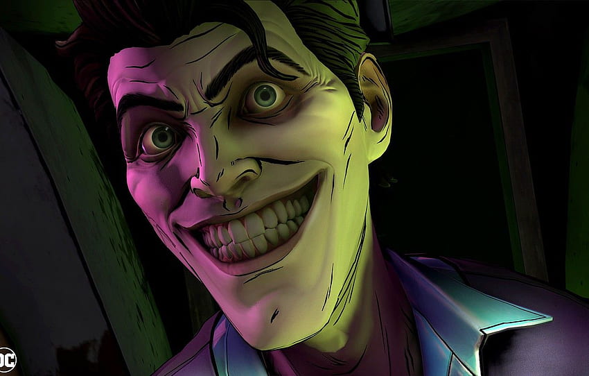 The game, Smile, Joker, Teeth, Eyes, Smile, Joker HD wallpaper