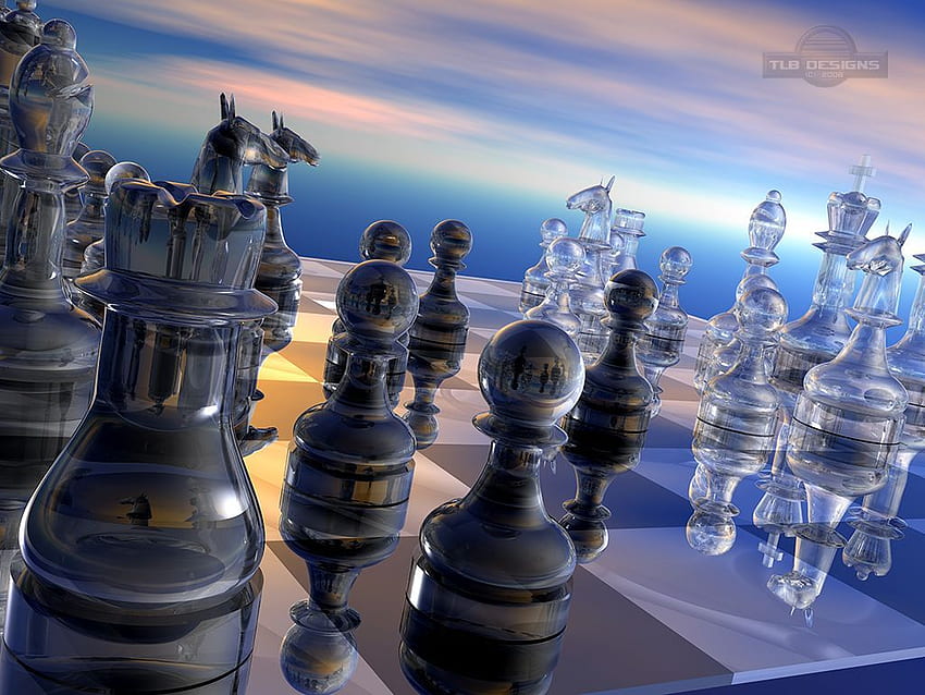 New Chess 3. 체스판, 체스게임, 체스, 추상체스 HD 월페이퍼