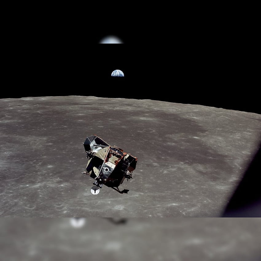 Rare et incroyable de la Terre depuis l'espace capturée, l'astronaute d'Apollo Fond d'écran de téléphone HD