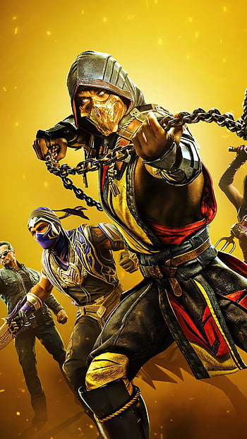Scorpion Mortal Kombat X Game PS4 PC 8K Wallpaper - Best Wallpapers