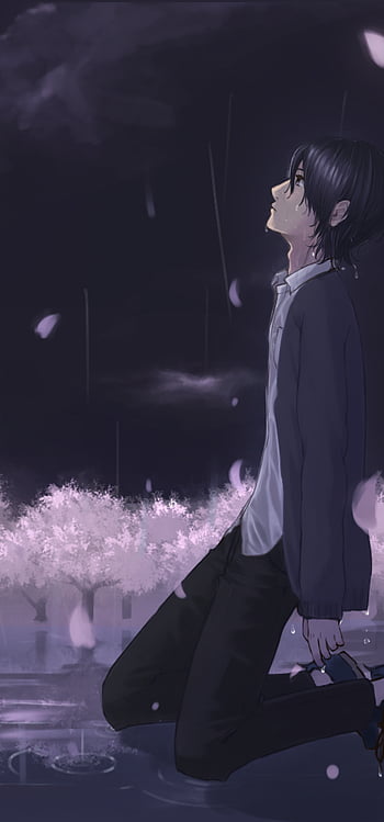 Sad Rain Anime Hd Wallpapers | Pxfuel