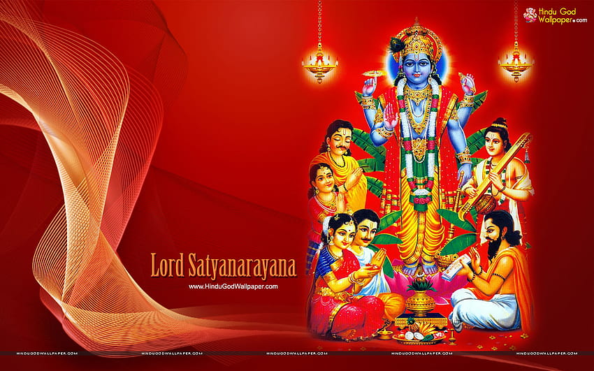 SatyaNaryan Dev. gods u love, Satyanarayana Swamy HD wallpaper