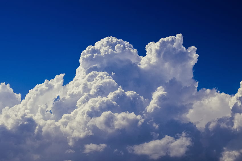 Weiße Wolken · Standardwolken mit hoher Auflösung HD-Hintergrundbild