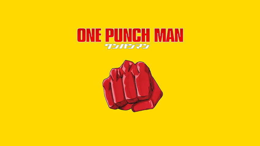 Saitama Minimalist [] : OnePunchMan, One Punch Man Fist HD wallpaper