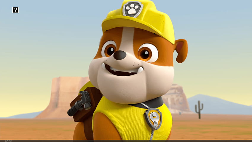 PAW Patrol The New Pup Screenshot And Background. Rubble paw patrol, Paw patrol, Paw patrol videos, Chase Paw Patrol HD wallpaper