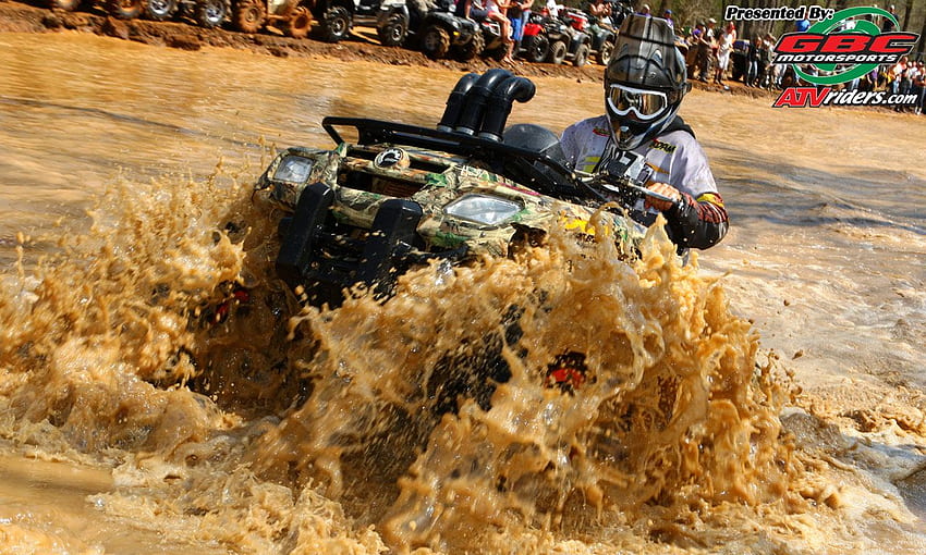 ATV Berlumpur, Kendaraan Roda Empat Wallpaper HD