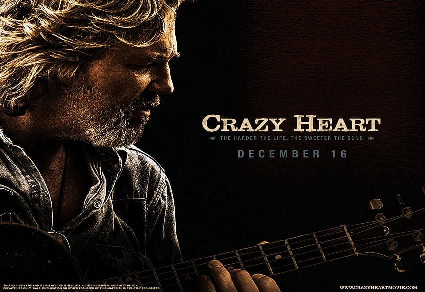 Crazy Heart, müzik, adam, başlık, gitar, ülke HD duvar kağıdı