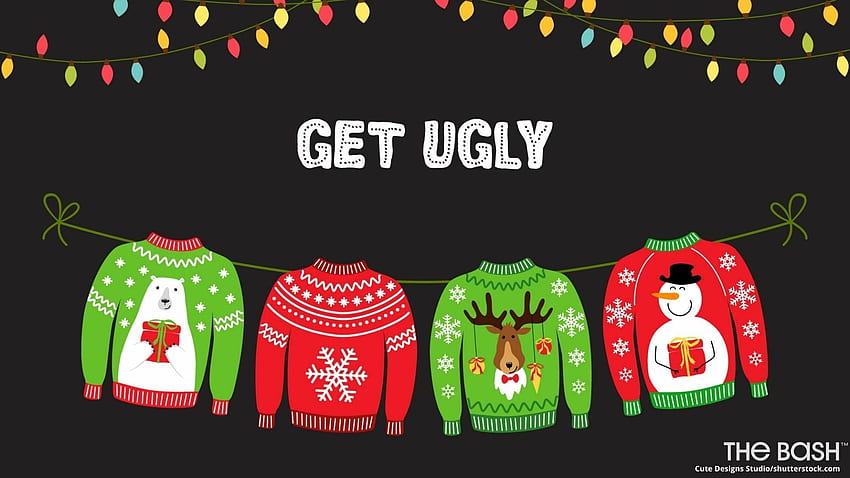 Get Ugly Sweater Zoom Background. 30 Christmas Zoom Background That Will Make You and Your Family LOL. POPSUGAR Tech 13, Ugly Christmas Sweater HD wallpaper