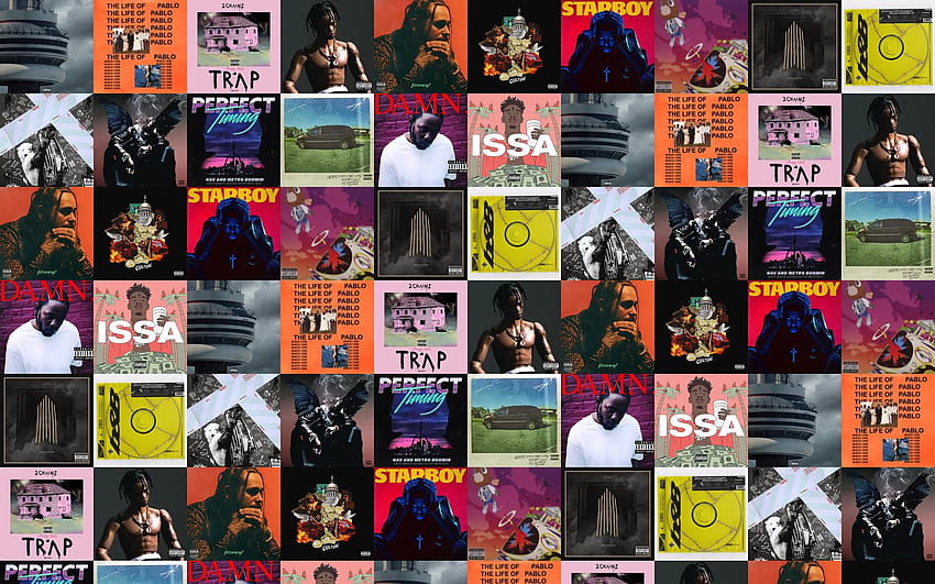 Widoki Drake'a Kanye West Życie Pabla 2 «Tiled, Drake Life is Good Tapeta HD