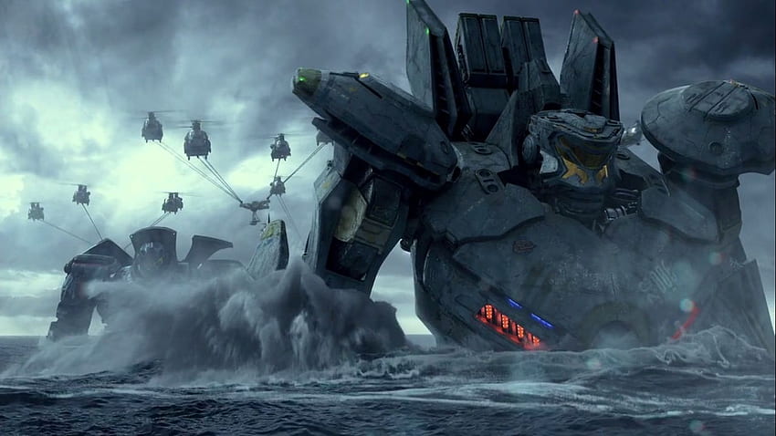 Pacific Rim Jaegers vs. Uprising Jaegers – Battles, Striker Eureka HD-Hintergrundbild