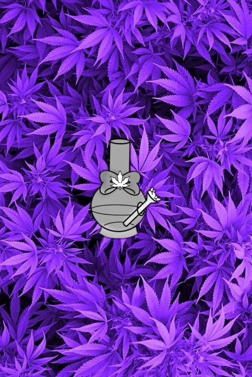 Weed, Purple, And Marijuana - Weed iPhone Xr HD phone wallpaper