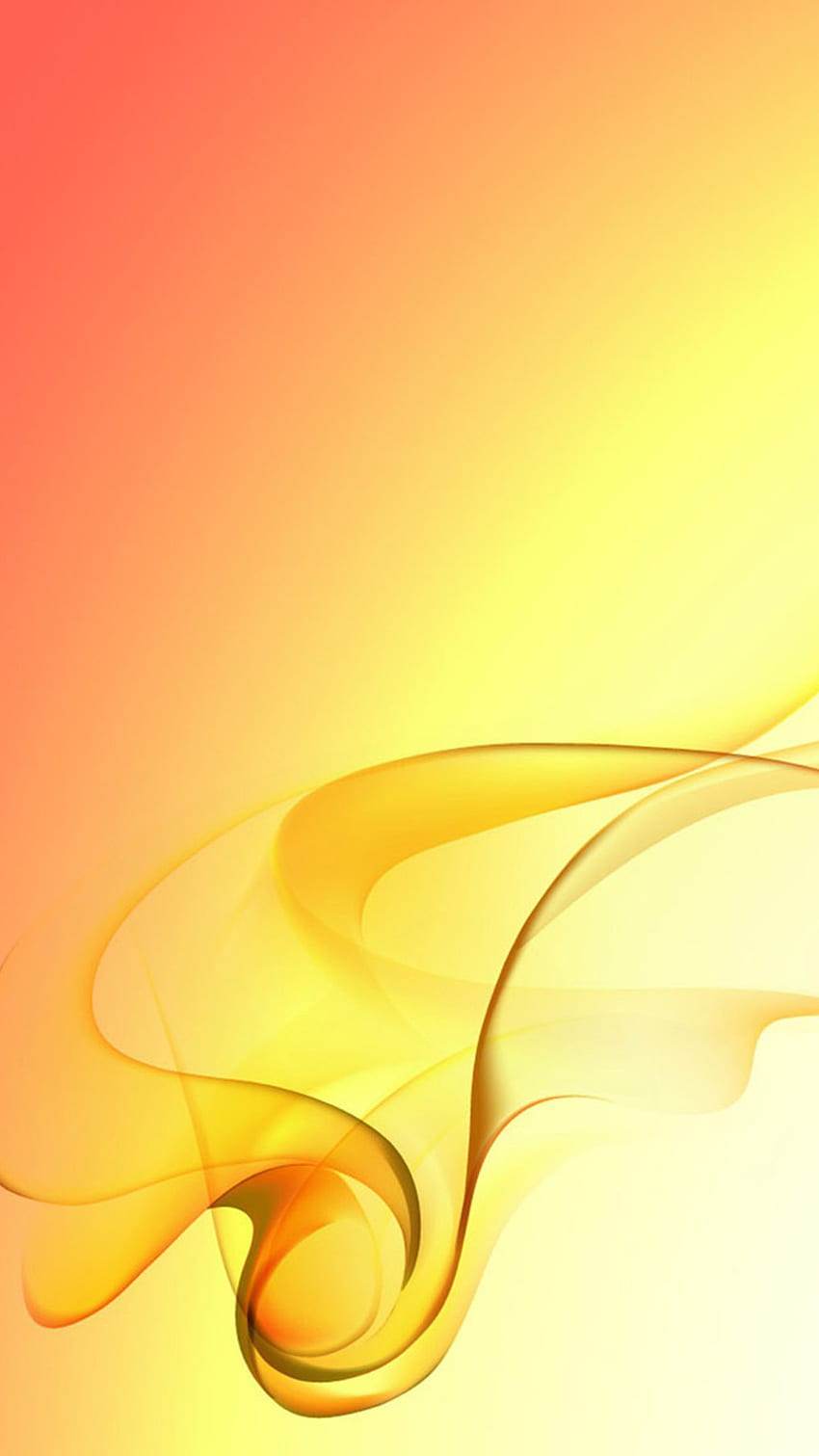 Kolorowy 211 Android - złoty kolor -, elegancki żółty Tapeta na telefon HD