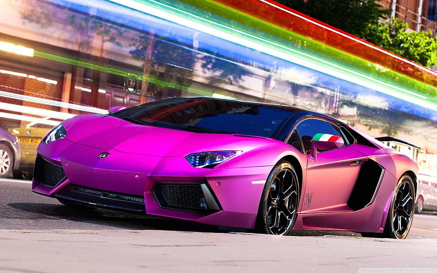 Colorful Lamborghini, Colorful Cars HD wallpaper | Pxfuel