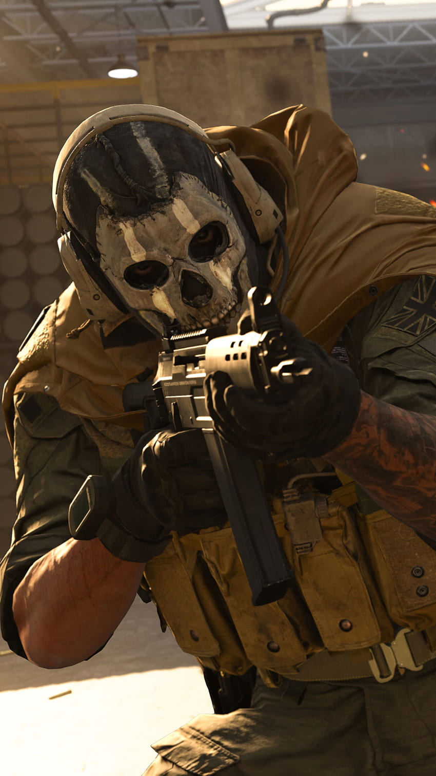 COD Modern Warfare, Ghost, Soldier, Season 2, phone , , Background, and HD phone wallpaper