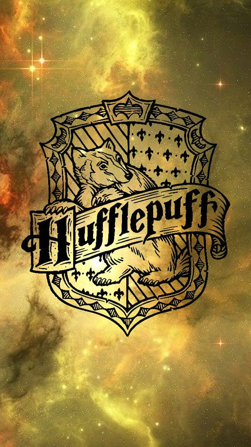 Hufflepuff, Hufflepuff Logo HD phone wallpaper