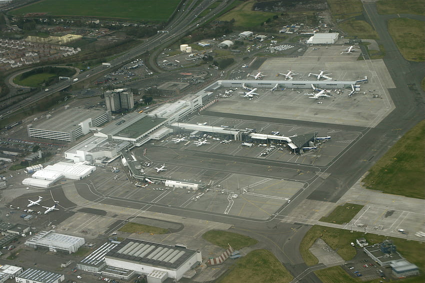 Flughäfen - Glasgow International Airport, Glasgow, Flughäfen, Glesga-Slang, Schottland HD-Hintergrundbild