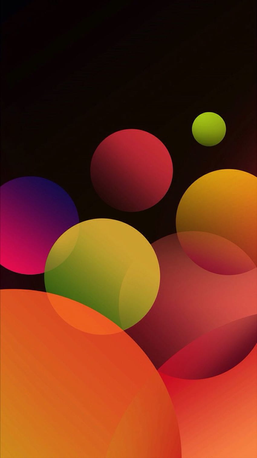 Wallp Asli Infinix, oranye, magenta wallpaper ponsel HD