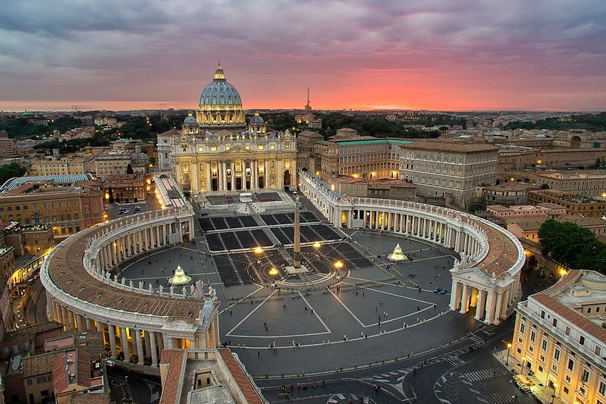 Perjalanan ke Kota Vatikan, Museum Vatikan Wallpaper HD