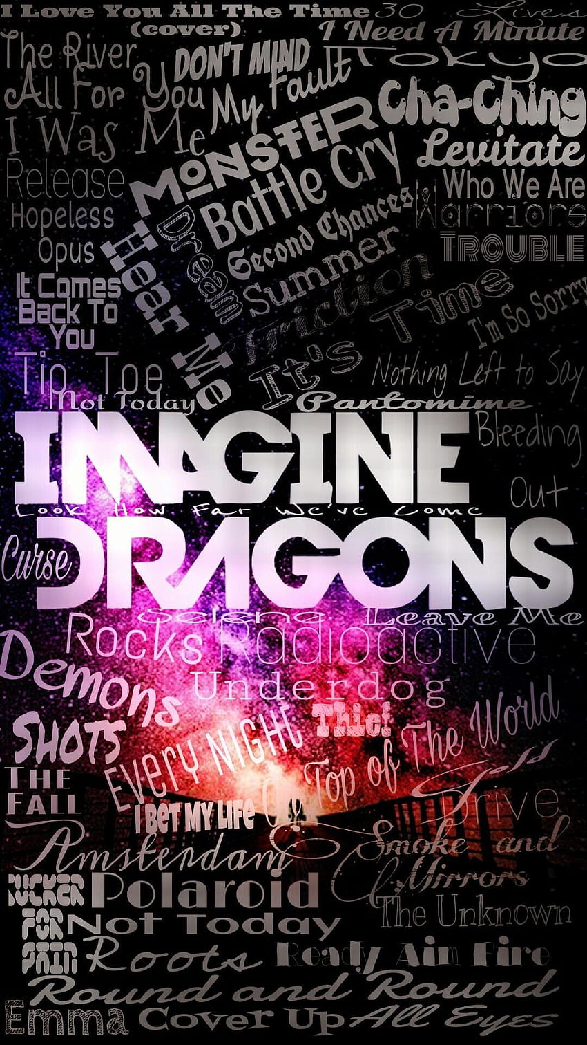 Un Imagine Dragons con la maggior parte delle loro canzoni Sfondo del telefono HD